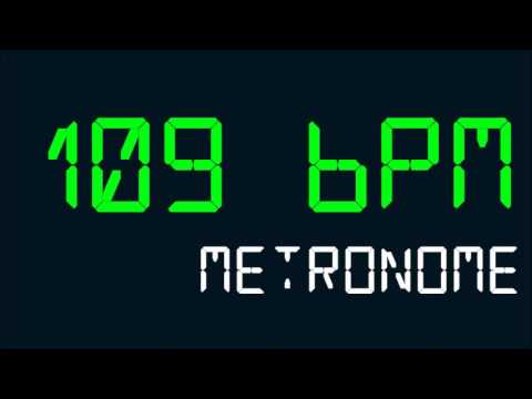 109 BPM (Beats Per Minute) Metronome
