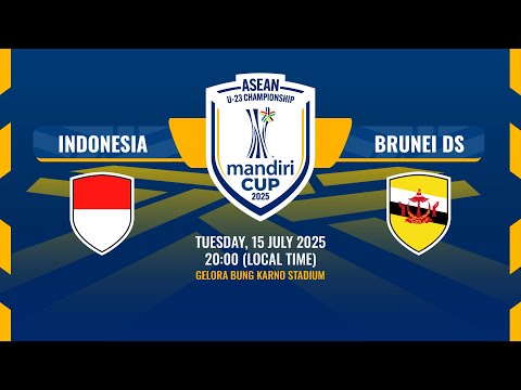 LIVE | Indonesia vs Brunei DS | #MandiriCup2025