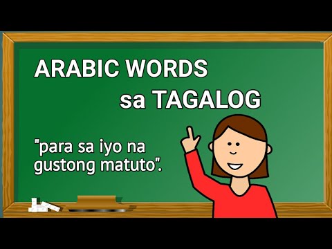 ARABIC IN TAGALOG TRANSLATION | LEARN ARABIC IN TAGALOG | ARABIC IN FILIPINO