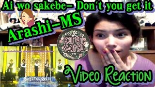 嵐Live MusicStation - Ai wo sakebe / Don't you get it | Video Reaction | VLOG 08