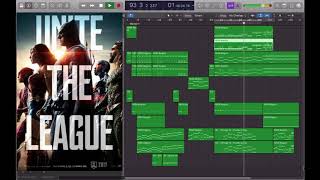Danny Elfman - Hero&#39;s Theme [Justice League] Logic Pro X Remake/Remix