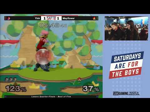 SaftB Canes Melee Losers Quarter Finals - Yink (Ganon) vs Mayflower (Mario)
