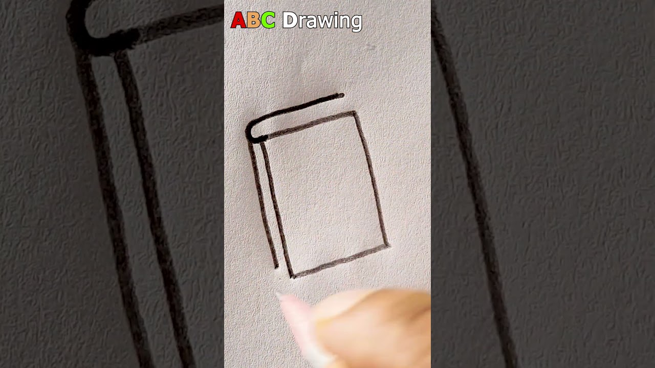 Book Drawing Shorts | Easy Book Drawing With Pencil