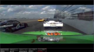 Danica Patrick onboard Daytona duel #1 2012