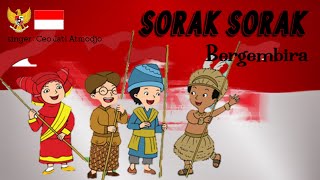 Download lagu SORAK SORAK BERGEMBIRA Lagu Wajib Acara 17 Agustus... mp3