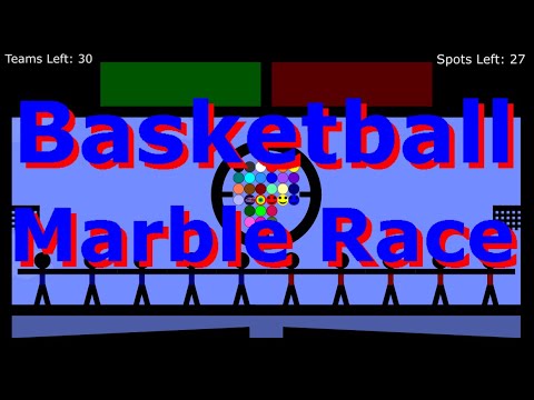 Basketball Elimination Marble Race