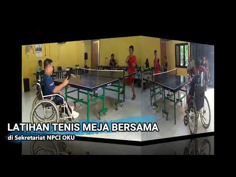 Latihan Tenis Meja Bersama 