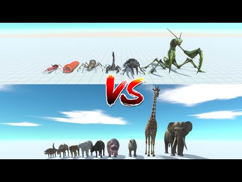 GIANT INVERTEBRATES & MODERN MAMMALS  - Animal Revolt Battle Simulator