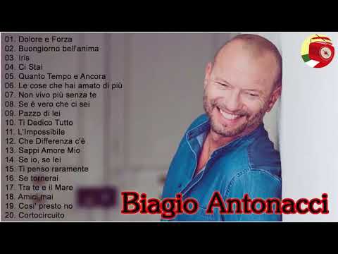 Biagio Antonacci 20 Migliori Success - Antonacci Album Completo - Le Più Belle Canzoni Di Antonacci