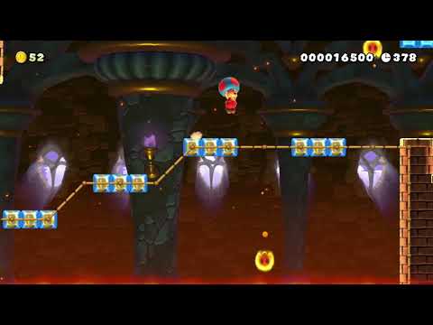 Mortens Bastion of Fire and Ice by Tom98 🍄 Super Mario Maker 2 😶 No Commentary　#acf