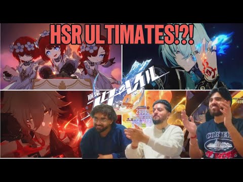ALL OF HONKAI STAR RAIL ULTIMATES ANIMATIONS REACTION