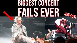 BIGGEST CONCERT FAILS IN HISTORY