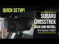 2021 Subaru Crosstrek Dashcam Installation | Dongar Adapter
