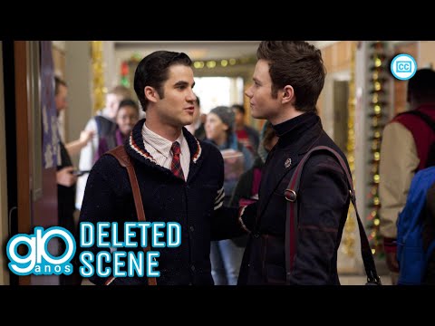 The Christmas Present to Kurt — DELETED SCENE | Glee 10 Years