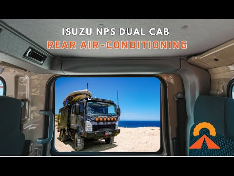 Isuzu NPS 4X4 Dual Cab - Rear Air Conditioning - Build Series #7