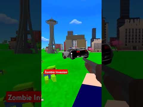 🧟 Zombie Invasion in Gangs Wars: Pixel Shooter RP! 🧠🧠🧠