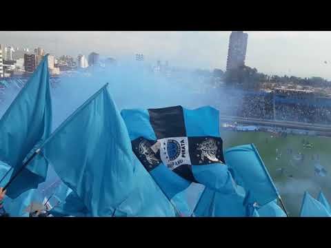 "Recibimiento, Belgrano Vs. San Martin SJ Fecha 2" Barra: Los Piratas Celestes de Alberdi • Club: Belgrano