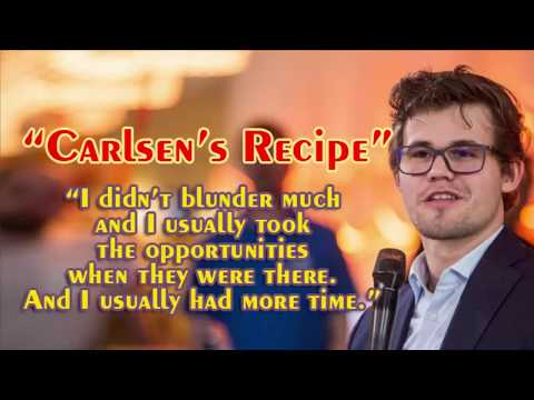 Carlsen’s recipe. | Magnus Carlsen vs Dennis Wagner | World Rapid Championship (2015).