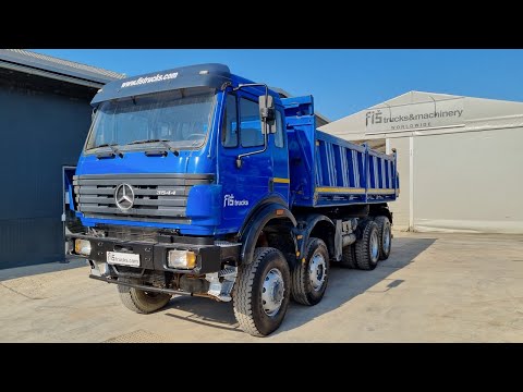 MERCEDES BENZ SK 3544 K 8X4 (8X6) meiller tipper - big axle - FIŠ TRUCKS SLOVENIA