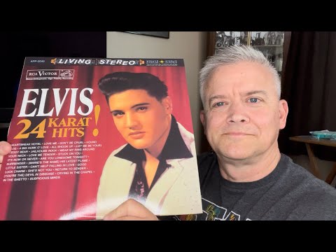 Elvis Presley- 24 Karat Hits! From Analogue Productions LP Review!