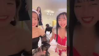 ［TikTokライブ］4人のエロかわサンタ