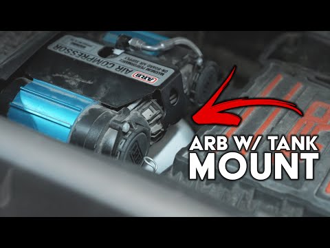 M.O.R.E. ARB Twin Compressor w/ Tank Mount on @LastLineOfDefense's Toyota Tacoma