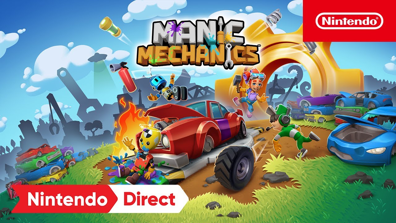 Manic Mechanics - Announcement Trailer - Nintendo Switch - YouTube