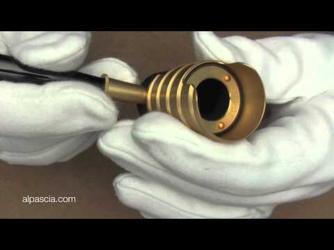 pipa Tsuge Metal Tankard Thunderstorm Gold - pipe 269