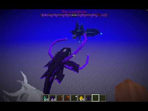 Hullbreaker(Alex caves java) vs The leviathan (minecraft java edition mob battle)