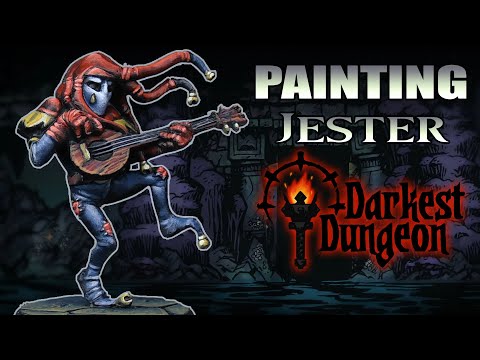 How to paint the Jester - Darkest Dungeon Boardgame