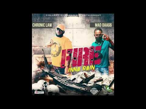 Chronic Law, Mad Daag6 - Fire Inna Rain (Official Audio)