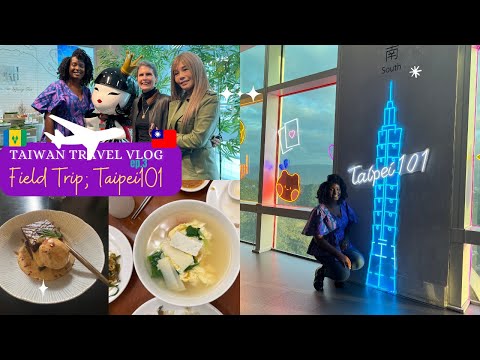 Field Trip Day; Taipei 101 & Ten Arts Biotech || Travel Vlog Day 3 MyCrownOfCurls