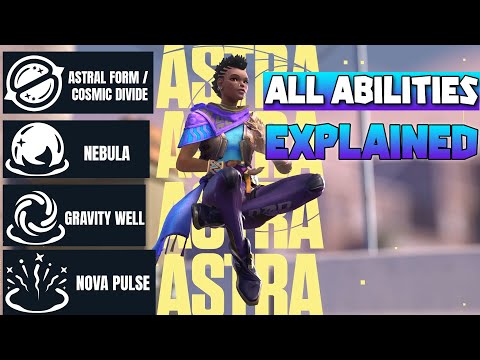 VALORANT: ASTRA Full Gameplay Reveal | Abilities Explained in detail