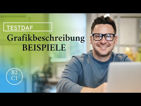 Grafikbeschreibung: 3 Beispiele (TestDaf)