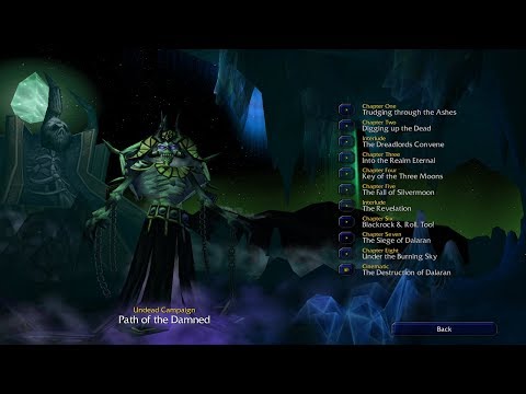 Path of the Damned | Warcraft 3 Reign of Chaos Undead Campaign Movie