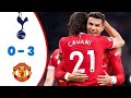 ronaldo, cavani, rashford seal vital win| highlights | Tottenham hotspon 0--