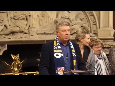 Rathaus Empfang Eishockey Meister EHC München 2016