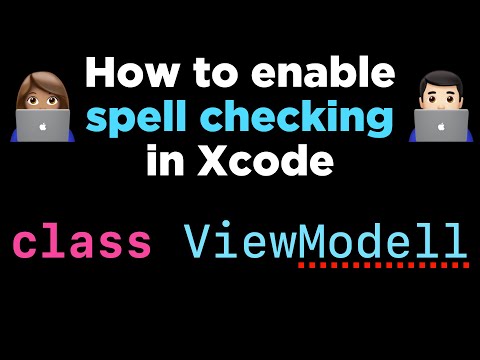 How to enable spell checking in Xcode 👩🏽‍💻👨🏻‍💻 thumbnail