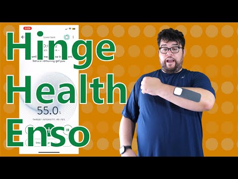Hinge Health Enso is PAINFUL!! Esno musculoskeletal Pain Relief Electrical Stimulation Device Review