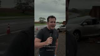 Acidente Grave na Rodovia Cândido Portinari: Quatro Feridos em Capotamento Durante Tempestade