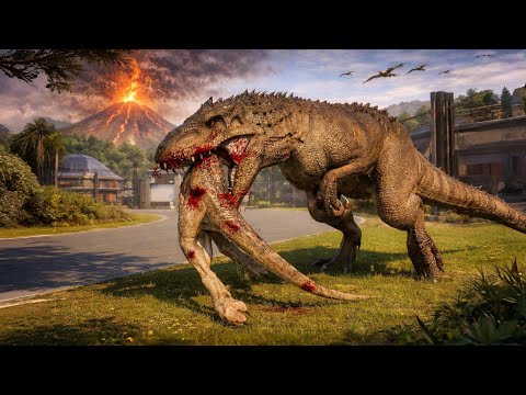 Indominus Rex vs Indoraptor vs Raptor Squad | Epic Battle – Jurassic World Evolution 2