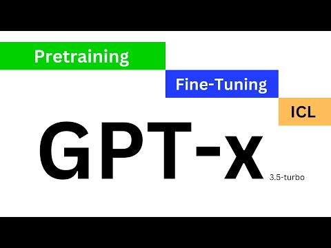 Pretraining vs Fine-tuning vs In-context Learning of LLM (GPT-x) EXPLAINED | Ultimate Guide ($)