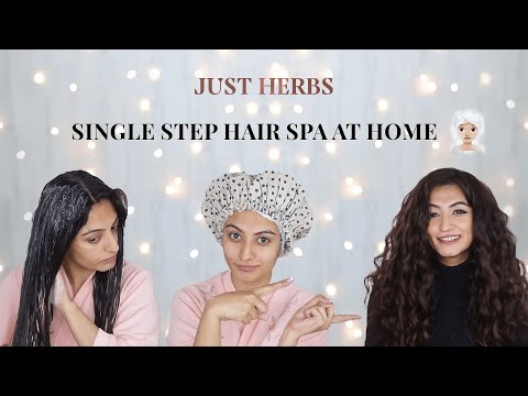 Quick Hair Spa At Home | Hair Care | Deep Conditioning | Curl Friendly Hair Mask #hairspa #curlyhair