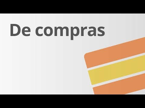 Einkaufen auf Spanisch | Spanisch | Wortschatz / Konversation