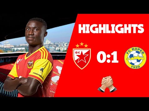 FK Crvena zvezda - FC Koper 0:1 | Highlights