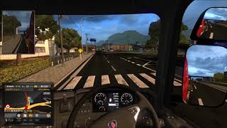 トレーラーで北陸地方の配送業務やってみた【ETS2】【無編集】【実況なし】#2