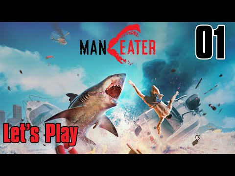 Maneater - Let's Play Part 1: A Predator is Born