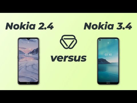 Nokia 2.4 vs Nokia 3.4 - Vergleich der wichtigsten Unterschiede auf deutsch