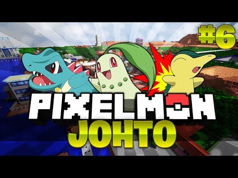 Minecraft Pixelmon Johto Episode 6 | Goldenrod City | Minecraft Pokemon Mod pixelmon reforged