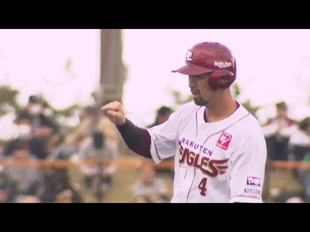 【6回裏】代打で魅せる!! イーグルス・阿部寿樹 三塁線を抜けるタイムリー2ベースヒット!!  2025年2月22日 東北楽天ゴールデンイーグルス 対 阪神タイガース